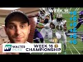🔴LIVE - FANTASY FOOTBALL CHAMPIONSHIPS Week 16 - Answering your Fantasy and DFS Questions