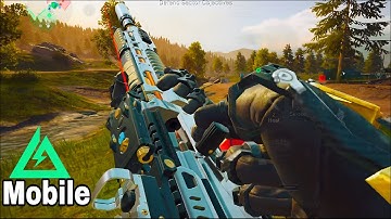 Victory unite gameplay with best ak-12 loadout in delta force mobile!