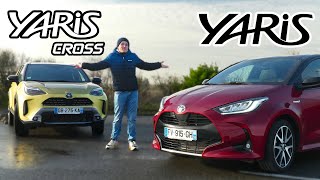 Duel Yaris vs Yaris Cross - Le choix est vite fait !