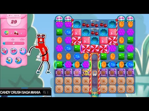 Candy Crush Saga CANDY CUP Level 8616 NO BOOSTERS Passed on First