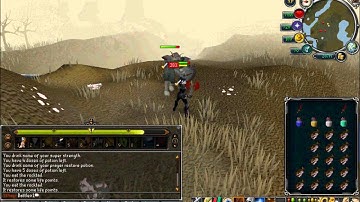 Evolution of RuneScape Combat Beta - Dual Wielding Dragon Battleaxes with full Torva Armour