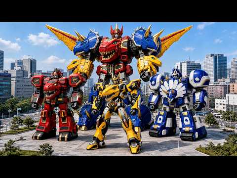The Rise of DAIZAUROS <strong>GOD</strong> LEVEL MECHA COMBAT ALIEN INVADER Mecha  Full 4K Cinematic Epic