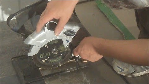 Hardwood Floor Installation between Rooms: Circular Saw Preparation for Staggering