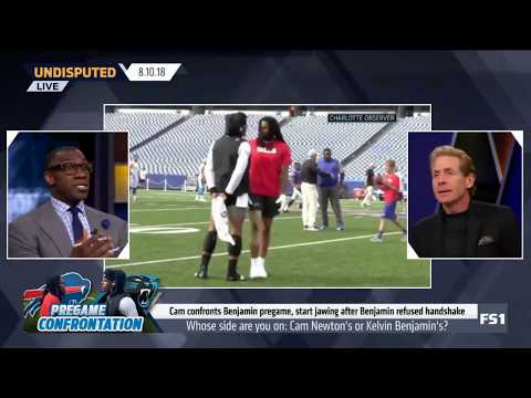 Whose side are you on: Cam Newton's or Kelvin Benjamin's? | Undisputed 08/10/2018