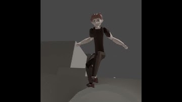 Run and jump  animation test