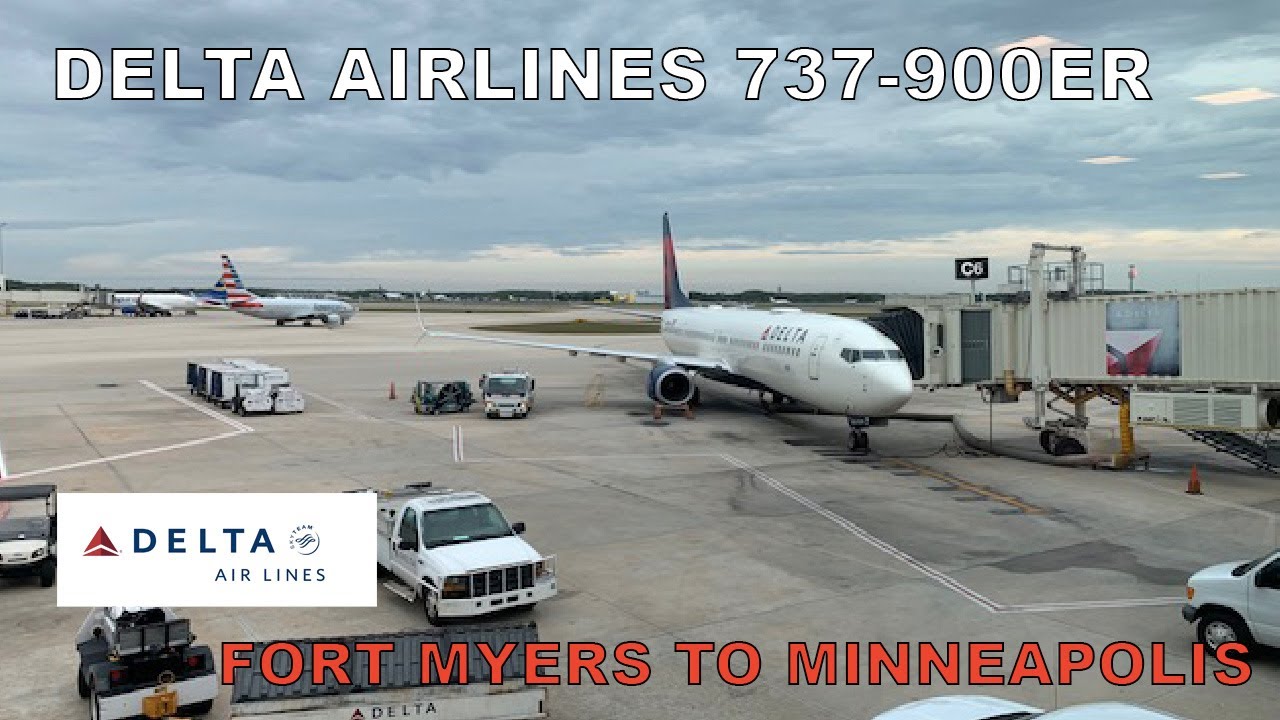 Delta Airlines 737900ER Trip Report (Economy) Fort Myers (RSW) to