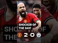 🚨😂 SHOCKER OF THE DAY 😂🚨BREAKING NEWS:Manchester United 2️⃣ – 0️⃣ Manchester CityYes ooo,