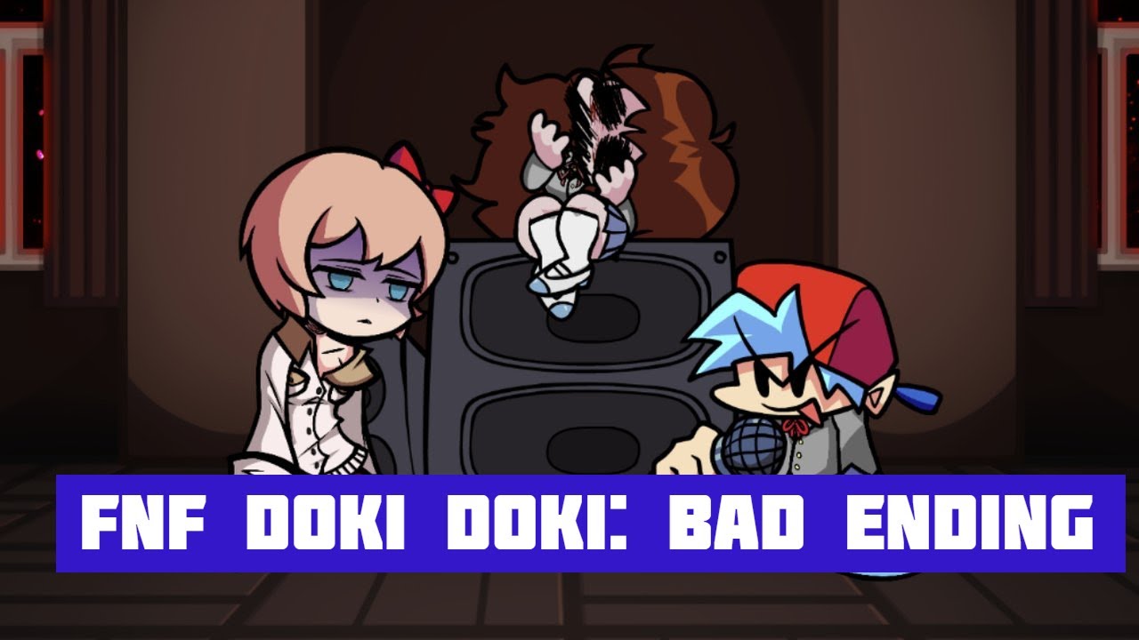 Download) FNF Triple Trouble But Doki Doki TakeOver Android/PC