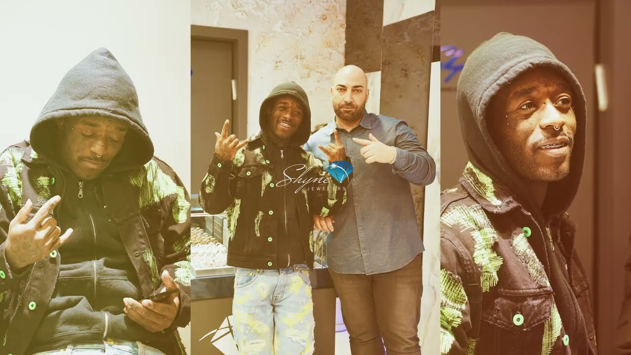 LIL UZI VERT Stops By Shyne Jewelers!