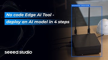 No code Edge AI Tool: 4 Steps to Deploy Item Recognition on reComputer Jetson