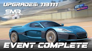 Real Racing 3 Lightning Unleashed - Rimac Nevera - Event Complete - Upgrades 113111