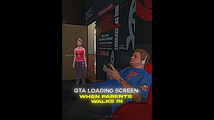 GTA Loading Screens When Your Parents Walks In #shorts #gta