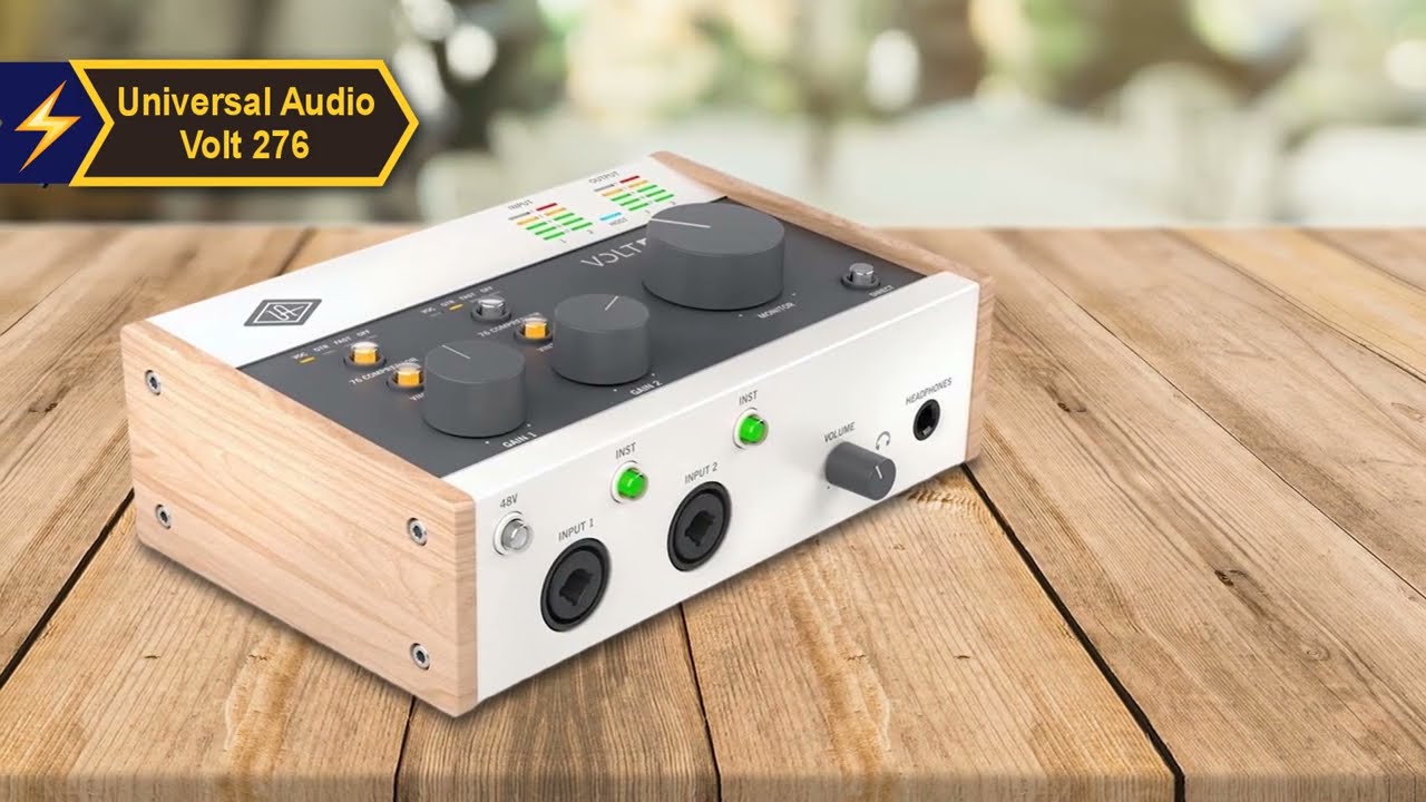 Top Audio Interface 2025? Quick Review of Universal Audio Volt 276 – Vintage Tone, Modern Power! 🎛️