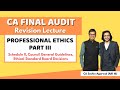 Professional ethics revision part iii  ca final audit  ca sachin agarwal air 16