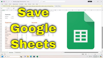 How To Save Google Sheets [Guide]