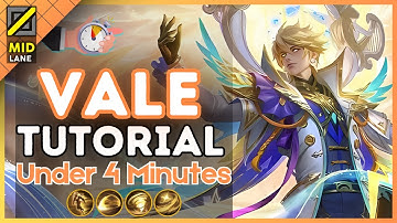 3-Minute Vale Tutorial in the Mid Lane || (MLBB S37) 2025