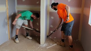 DRYWALL FINISHING INTERNAL TIPS | Drywall Finishing Construction Series #23