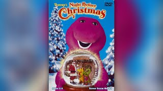 Barneys Night Before Christmas 1999 - 1999 Dvd Release