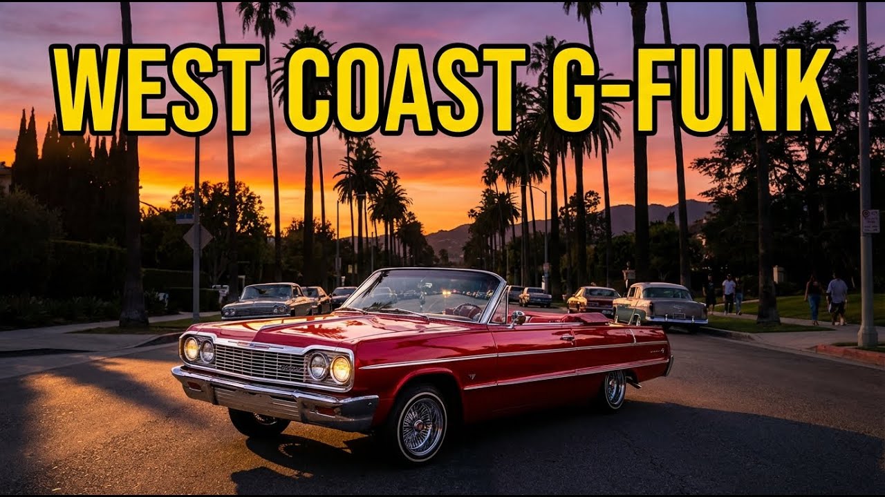 Smooth West Coast G-Funk 🌊 90s Hip Hop & R&B Vibes for Night
