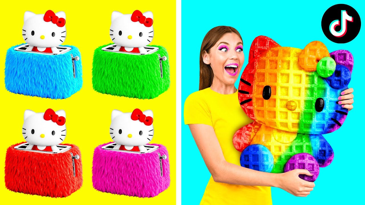 Przetestowaliśmy Wirusowe Hacki na Życie TikTok | Hacki dla Rodziców FUN FOOD