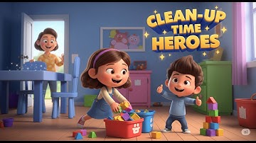 Clean-Up and Wash Song | Learn to Tidy with Music!