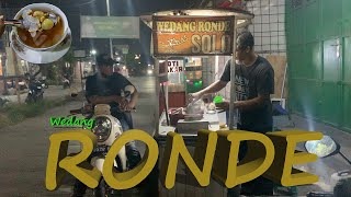 Kolaborasi Wedang Ronde Dan Manula