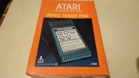 VIDEO TOUCH PAD Controller Atari Video Computer System PAL Region Version Box 24.02.20