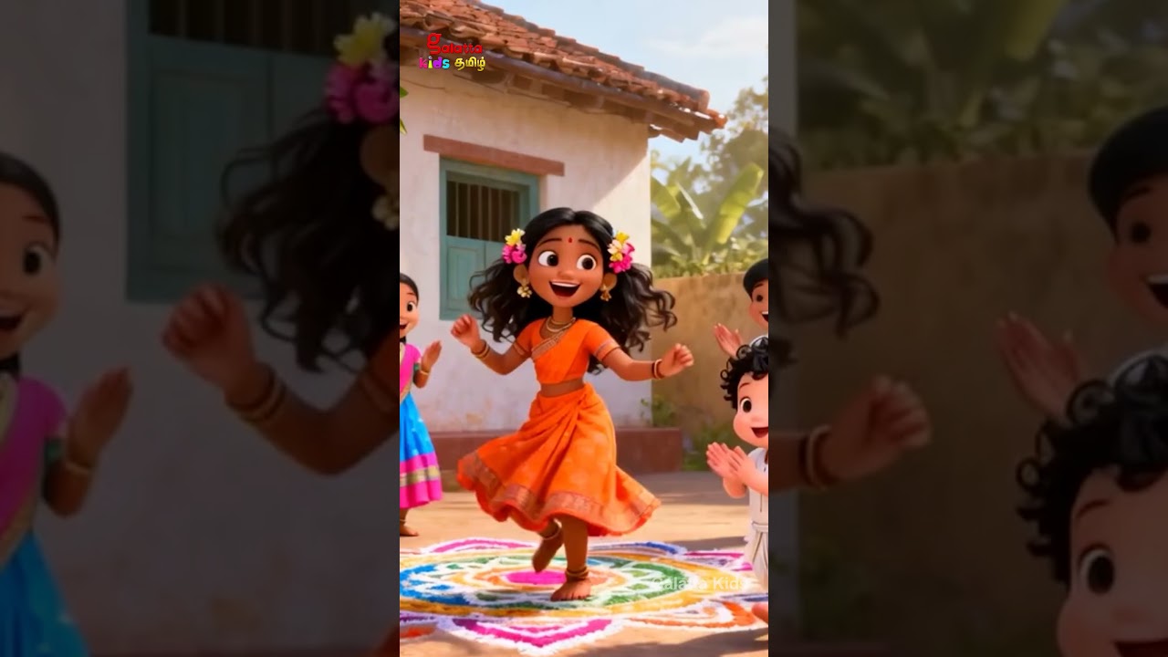 பொங்கலோ பொங்கல் 2026 – Pongal Song for Kids | Tamil Rhymes for Children | Galatta Kids | Shorts