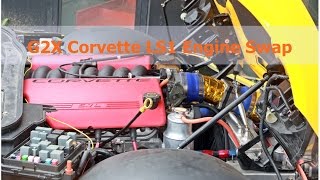 [ FLETA ]  FIXON G2X Corvette LS1 Engine Swap Exhaust sound ( 픽슨 G2X 콜벳엔진 스왑 다이노 배기사운드 )