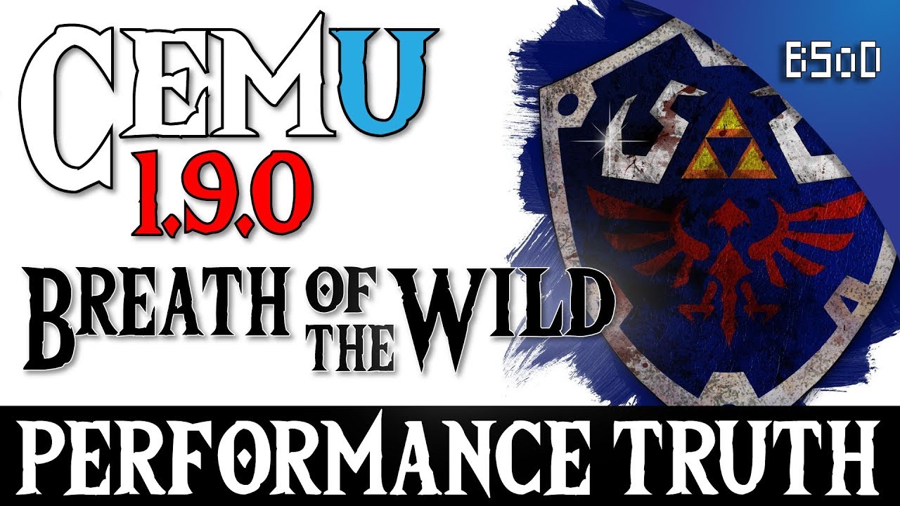 zelda breath of the wild cemu 1.9.0 on amd rx480