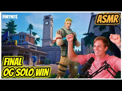 Fortnite ASMR | LAST OG SOLO WIN - Whispering