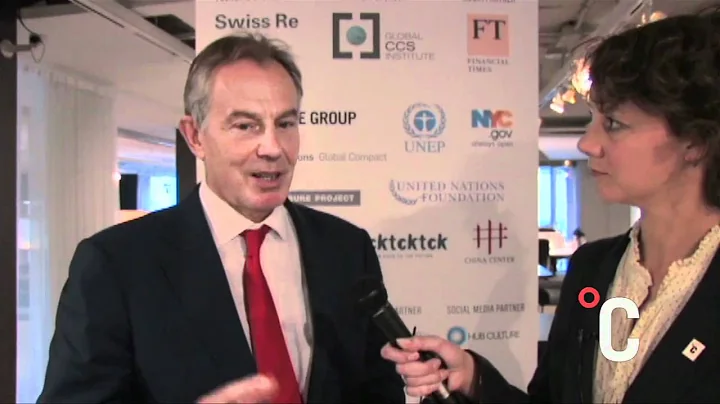 Rt. Hon. Tony Blair with Hub Culture at Climate Week NYC 2011