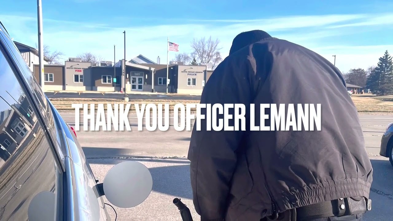 Officer Lemann of South Chicago Heights Police Department