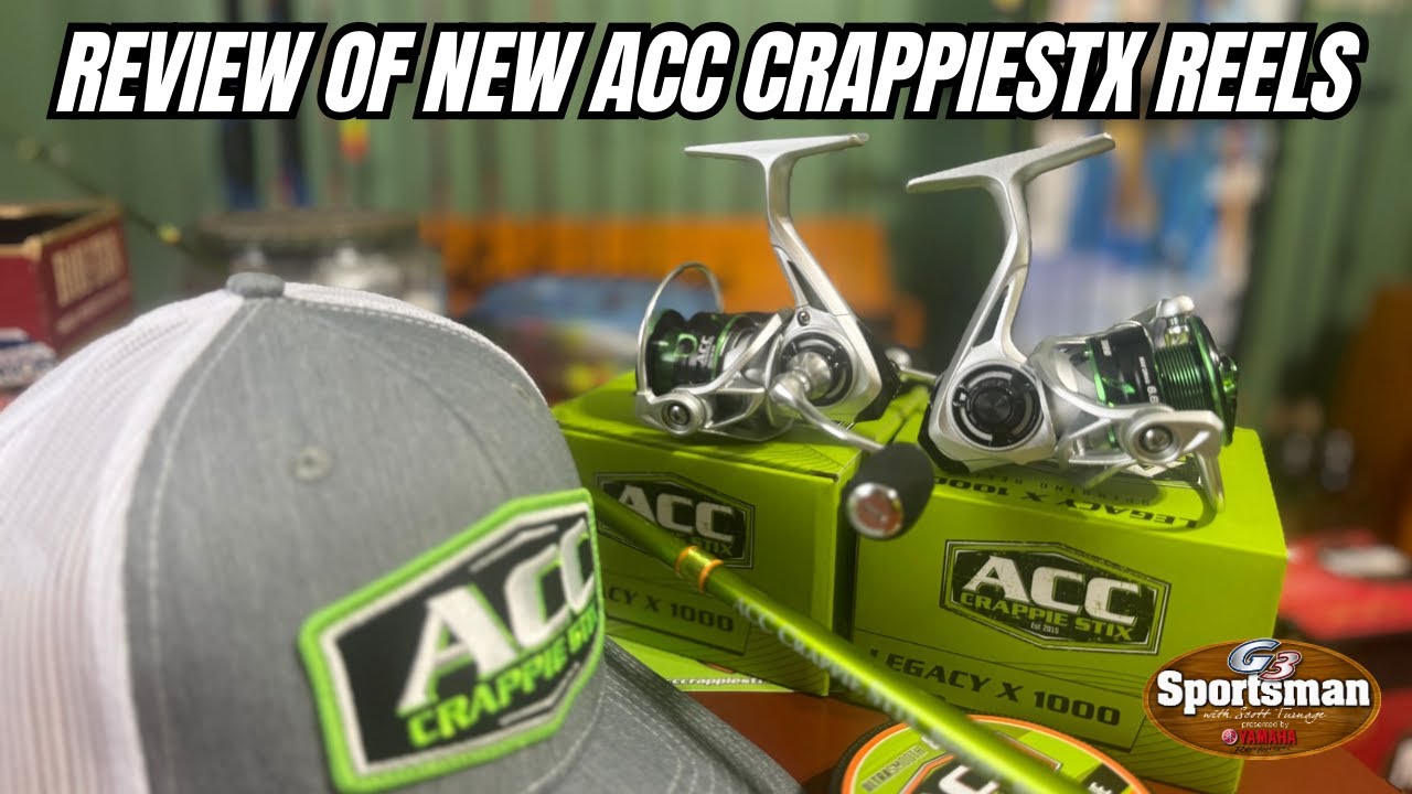 Обзор новых катушек ACC CrappieStix