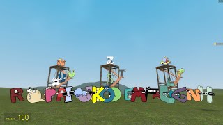 Alphabet Lore in flatgrass!!