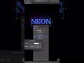 Neon Text Effect in Illustrator: Glowing Gradient Layers Tutorial