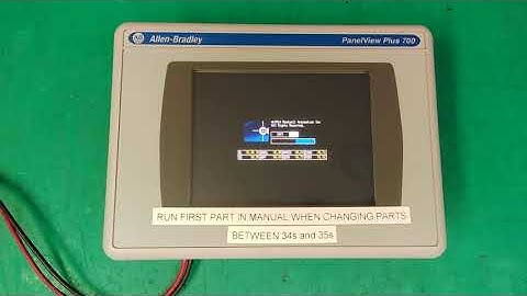 408778 - Allen Bradley PanelView Plus 700 - 2711P-T7C4D8