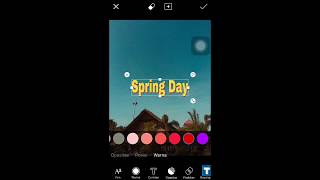 How to edit a VINTAGE title on your phone | Picsart x Lightroom screenshot 2