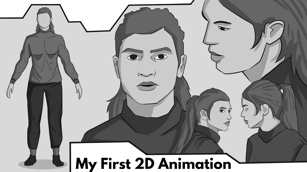 B+Ve | My First 2D Animation | #animation #2danimation # ...
