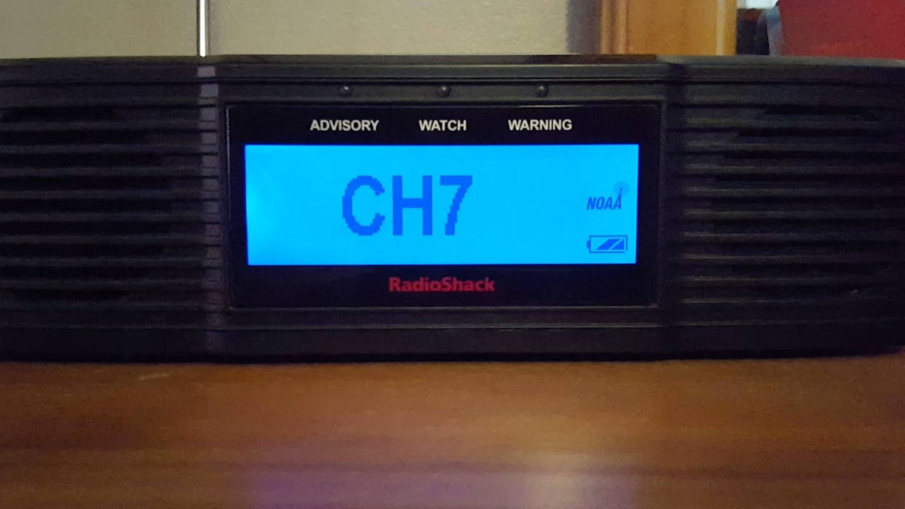 NOAA Weather Radio WXJ21 1/11/16 YouTube