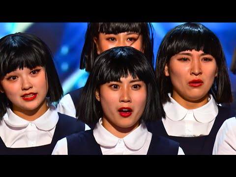 Japanese Girls Dance Like You've NEVER Seen Before on AGT 2023