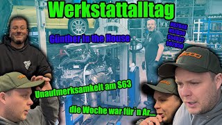 Unaufmerksamkeit am S63 | Günther in the House | Werkstattalltag | #bmw #werkstatt