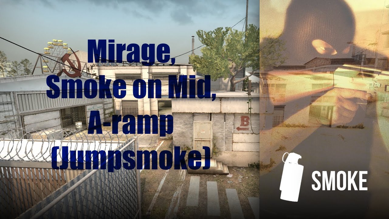 Cache Mid Smoke Cache, Smoke on Mid, A-ramp(Jumpsmoke) - YouTube