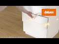 Vidéo: Tiroir Blanc TIP-ON BLUMOTION 65 kg Tandembox Antaro M