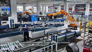 Educe Smart Factory Tc-Alum Window Door Intelligent Production Line