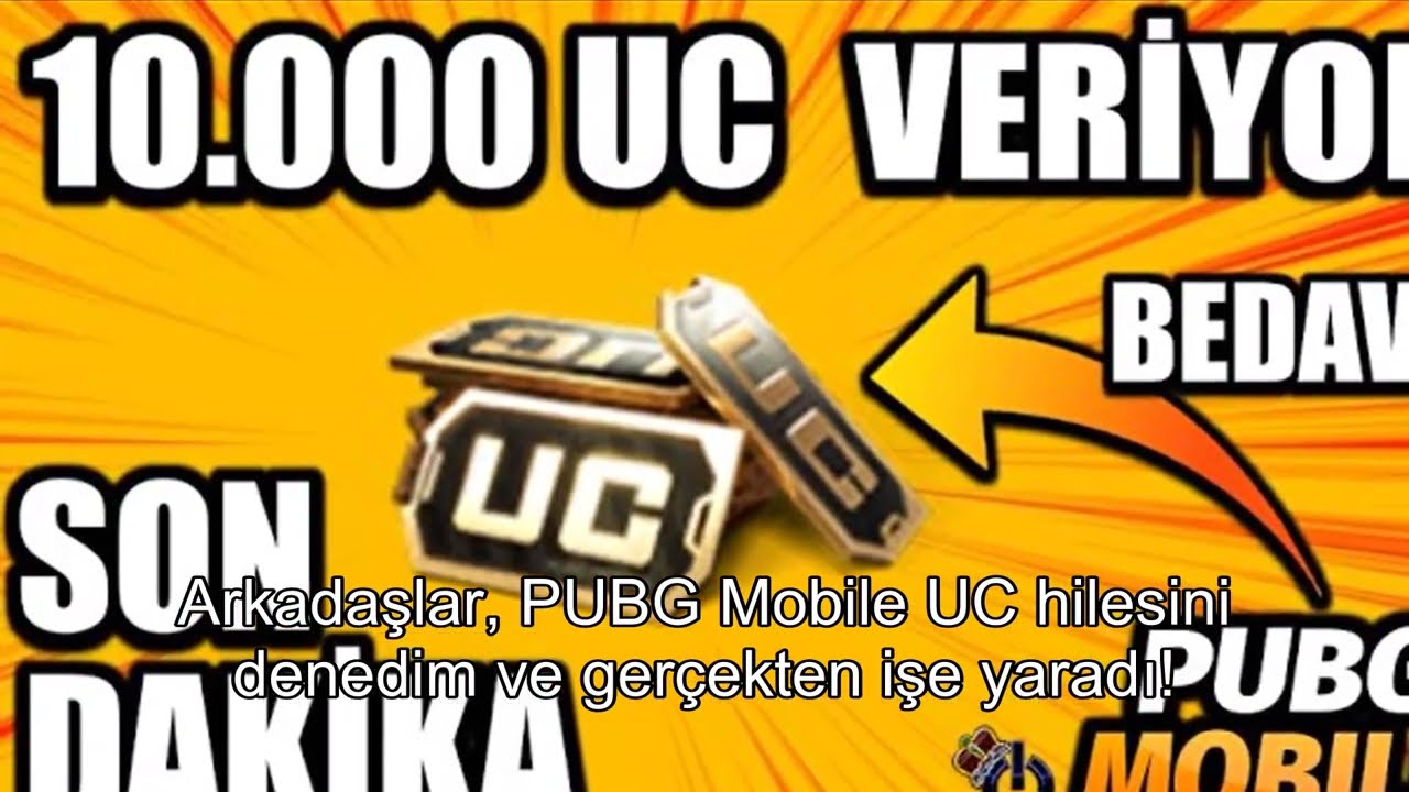 PUBG Mobile UC Hilesi 2026 - Bedava UC Alma Yöntemi (KANITLI & GÜNCEL) 💎