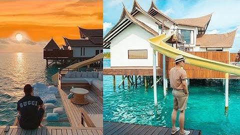 Choáng váng với độ “chơi lớn” của ông bầu Vũ Khắc Tiệp: Thuê hẳn khách sạn 150 triệu/đêm ở Maldives