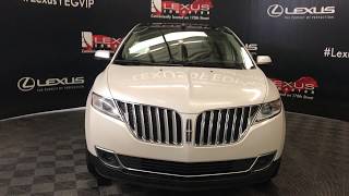 White 2012 Lincoln MKX Utility Review Edmonton Alberta - Lexus of Edmonton