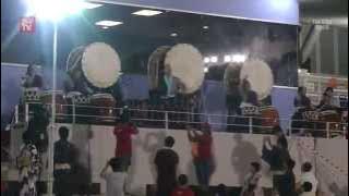 Drums and dance starts off the Bon Odori festival
