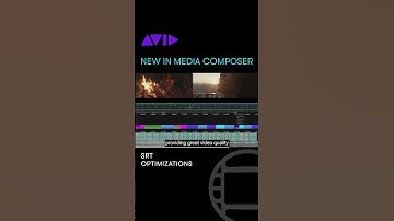Media Composer has optimized SRT for better responsiveness and improved sync